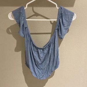 Ivy & Main Off the Shoulder Cropped Top